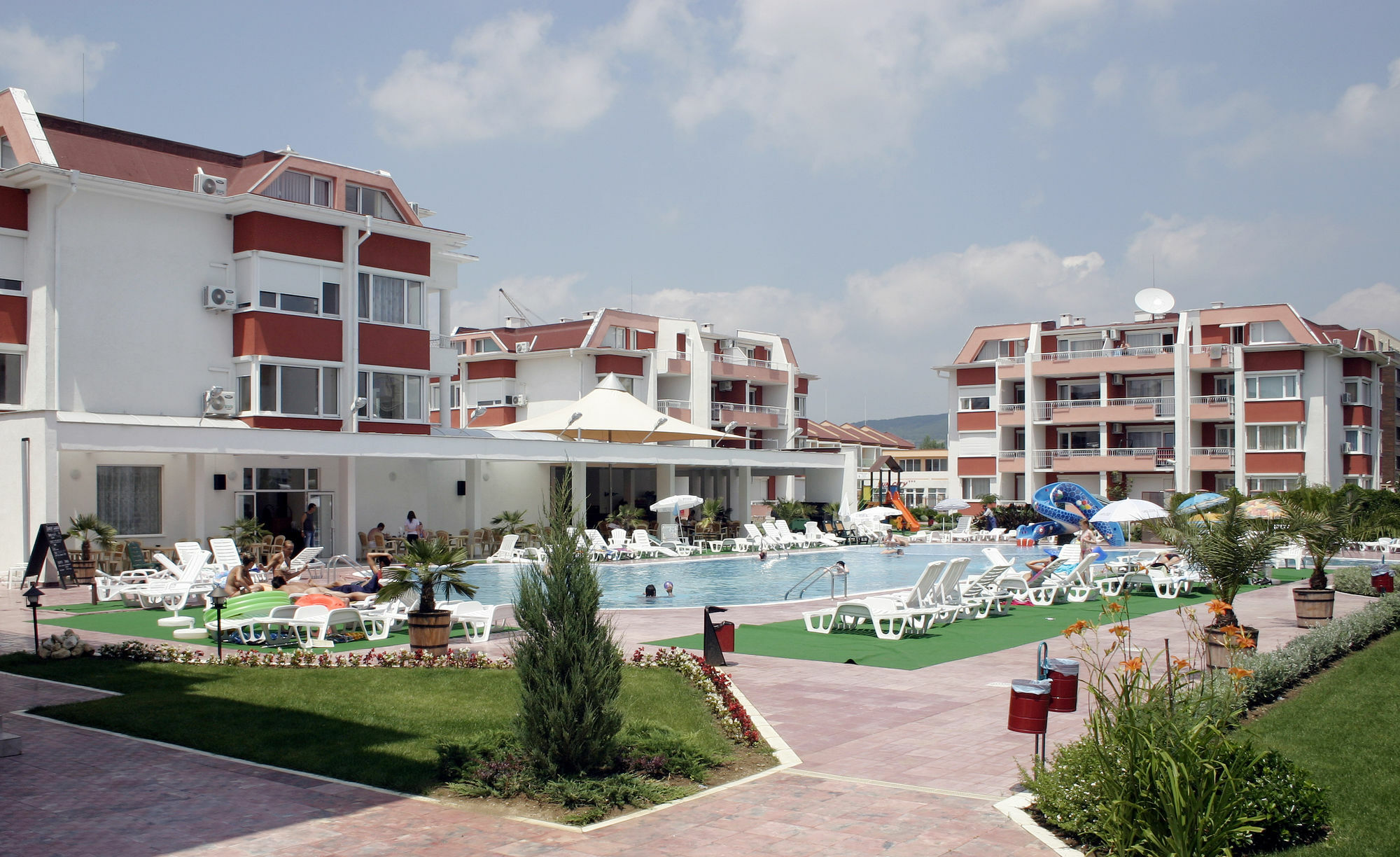 Sunny Fort Apartments Slantschew brjag Exterior foto
