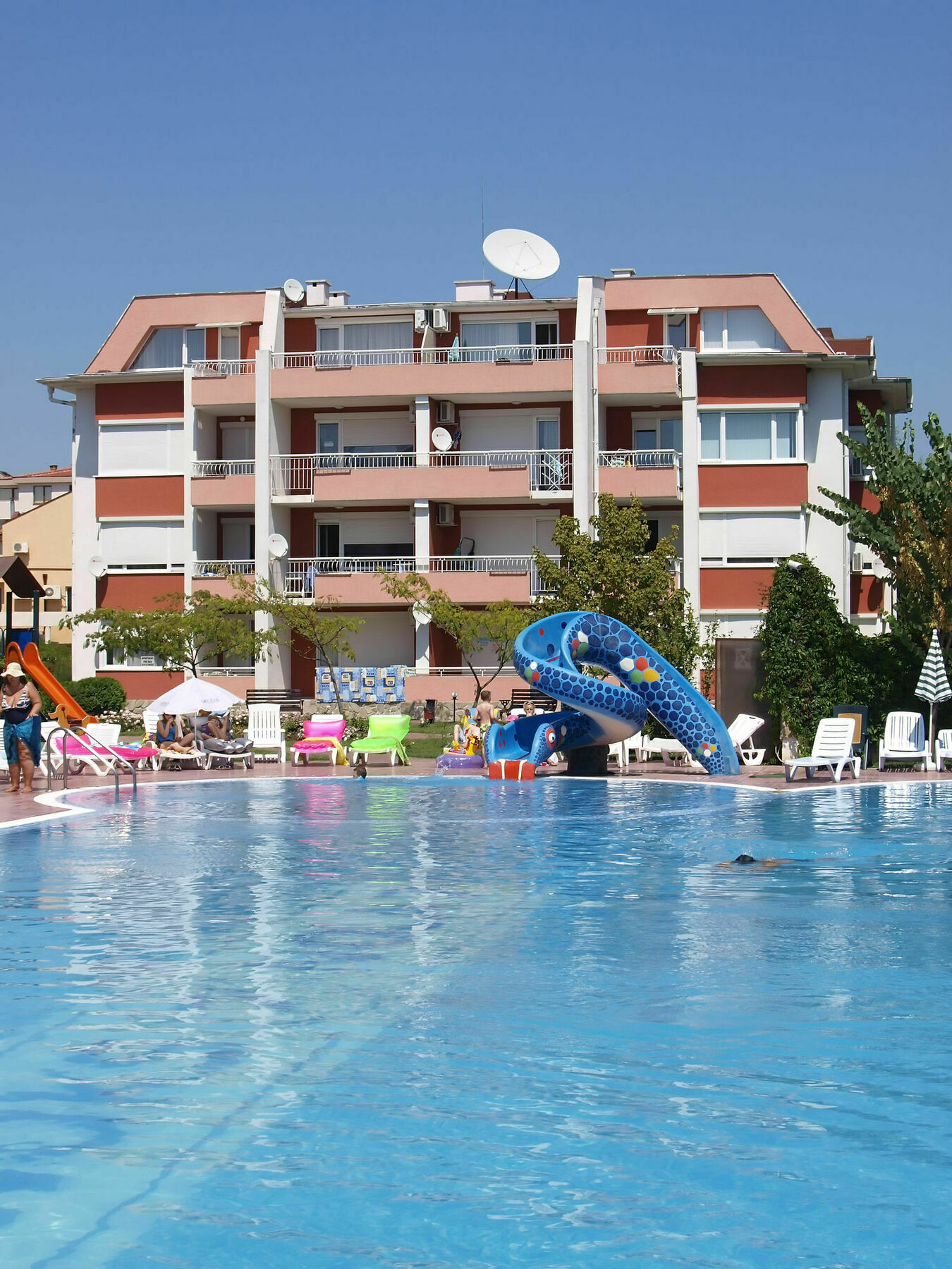 Sunny Fort Apartments Slantschew brjag Exterior foto
